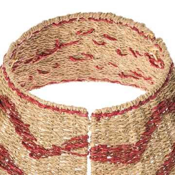 Julgranskrage Hiver - Naturlig, Röd 51x51x24 cm - Inredning - Dekoration & inredningsdetaljer - Julpynt & juldekoration