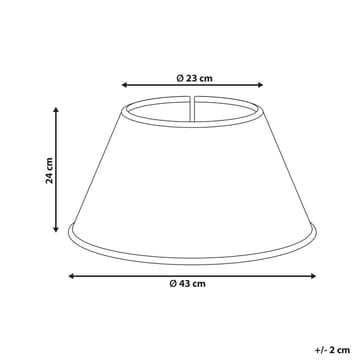 Julgranskrage Hiver - Naturlig, Vit 43x43x24 cm - Inredning - Dekoration & inredningsdetaljer - Julpynt & juldekoration