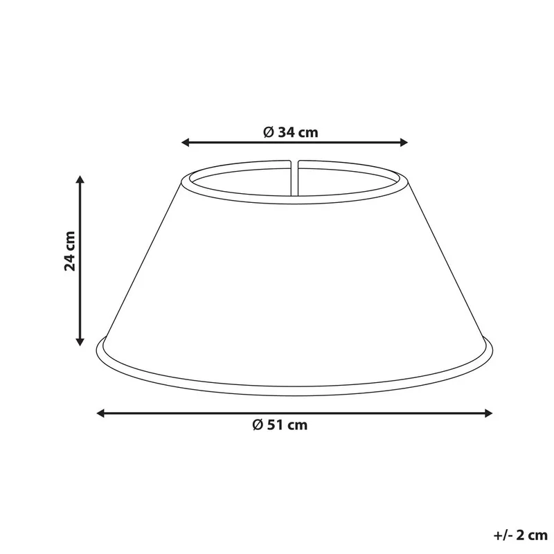 Julgranskrage Hiver - Naturlig, Vit 51x51x24 cm - Inredning - Dekoration & inredningsdetaljer - Julpynt & juldekoration