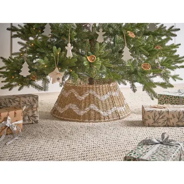 Julgranskrage Hiver - Naturlig, Vit 51x51x24 cm - Inredning - Dekoration & inredningsdetaljer - Julpynt & juldekoration