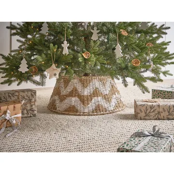 Julgranskrage Hiver - Naturlig, Vit 60x60x29 cm - Inredning - Dekoration & inredningsdetaljer - Julpynt & juldekoration