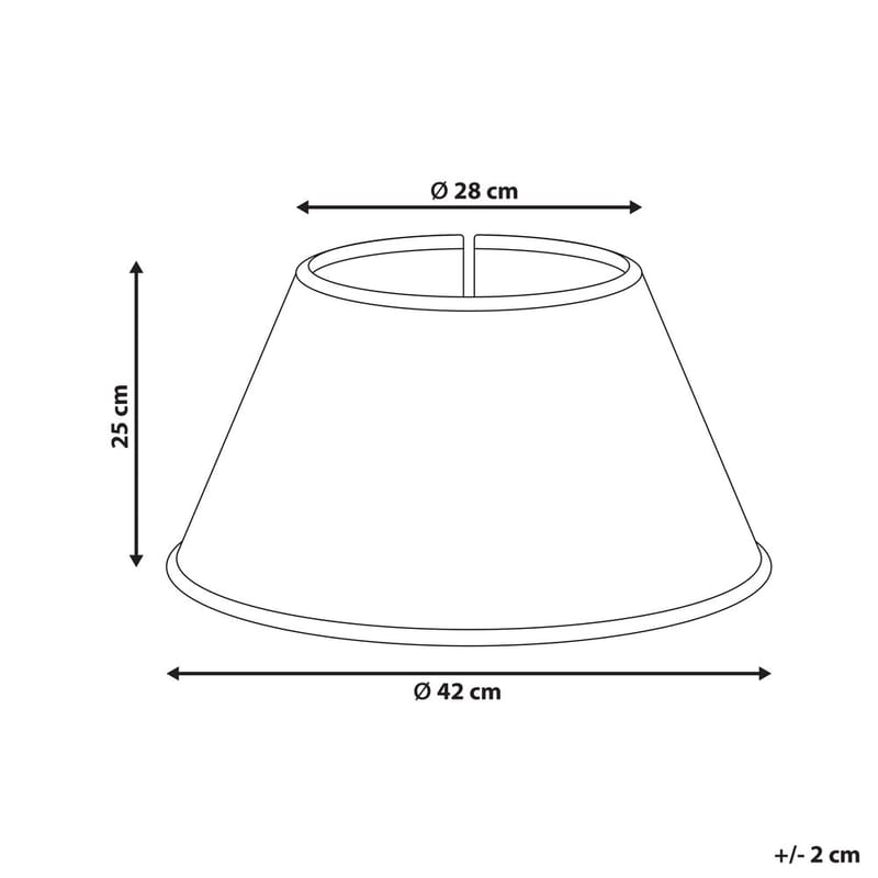Julgranskrage Neige - 42x42x25 cm - Inredning - Dekoration & inredningsdetaljer - Julpynt & juldekoration