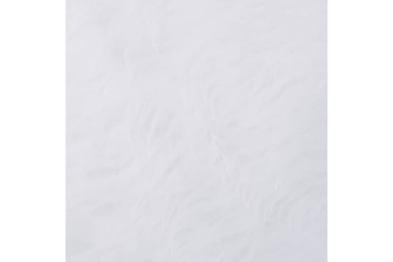 Julgranskrage vit 122 cm fuskpäls - Vit - Julgranspynt - Julpynt & juldekoration