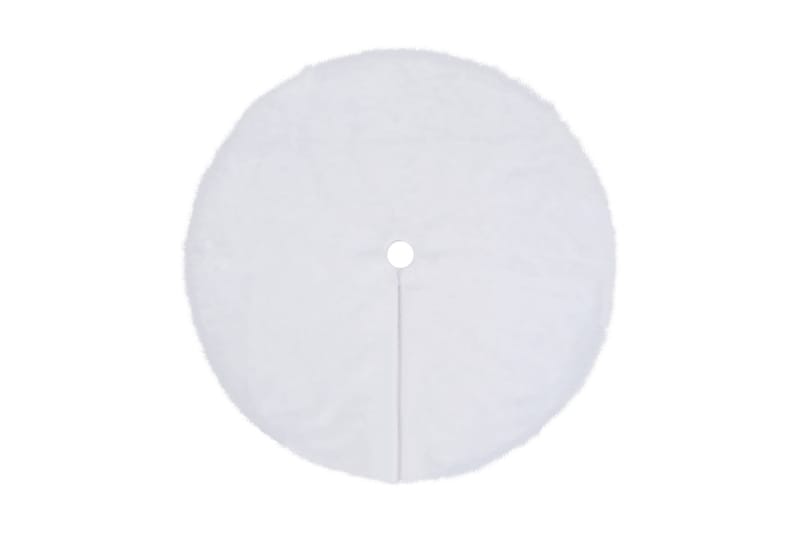 Julgranskrage vit 150 cm fuskpäls - Vit - Julpynt & juldekoration - Julgranspynt
