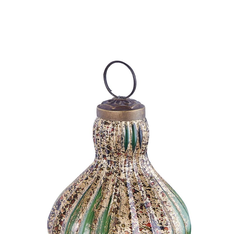 Julgranskula Brillant Set med 8 - Guld, Grön - Inredning - Dekoration & inredningsdetaljer - Julpynt & juldekoration - Julgranspynt