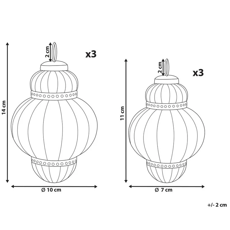 Julgranskula Cremeux Set med 6 - Inredning - Dekoration & inredningsdetaljer - Julpynt & juldekoration - Julgranspynt