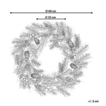 Julkrans Elbrus - Inredning - Dekoration & inredningsdetaljer - Julpynt & juldekoration