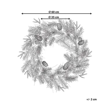 Julkrans Kamerun - Inredning - Dekoration & inredningsdetaljer - Julpynt & juldekoration
