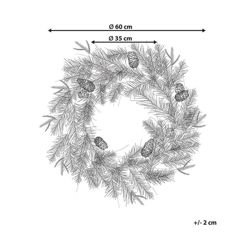 Julkrans Kamerun - Inredning - Dekoration & inredningsdetaljer - Julpynt & juldekoration