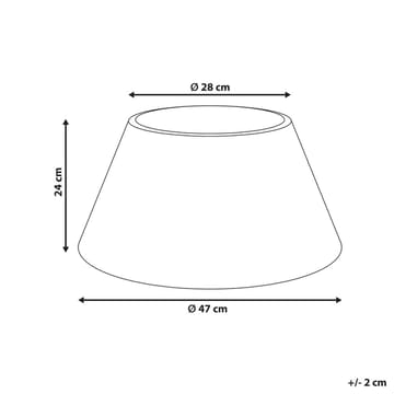 Julgranskrage Flocon - Brun - Inredning - Dekoration & inredningsdetaljer - Julpynt & juldekoration - Jultextil - Julgransmatta