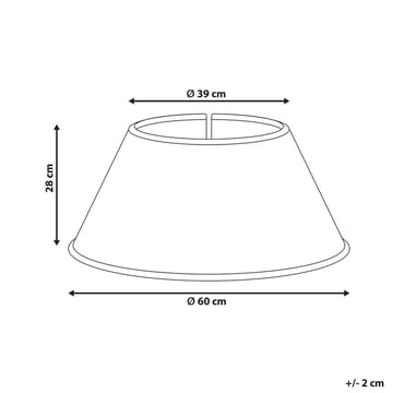 Julgranskrage Glace - Inredning - Dekoration & inredningsdetaljer - Julpynt & juldekoration - Jultextil - Julgransmatta