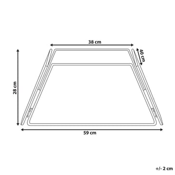 Julgranskrage Mistel - Inredning - Dekoration & inredningsdetaljer - Julpynt & juldekoration - Jultextil - Julgransmatta