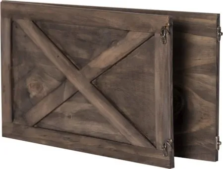 Woody Skyddskant Julgran tillbehör 45 cm, mörkbrun