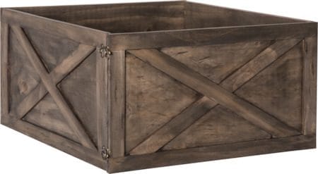 Woody Skyddskant Julgran tillbehör 45 cm - mörkbrun - Inredning - Dekoration & inredningsdetaljer - Julpynt & juldekoration - Jultextil - Julgransmatta