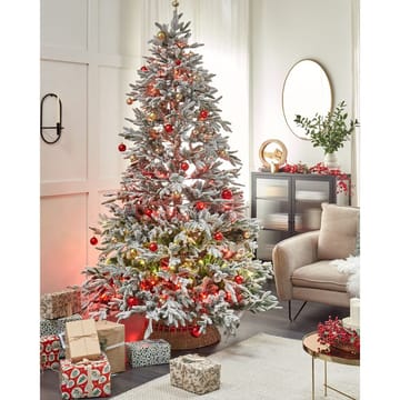 Konstgjord Snöig Julgran Bassie - 150x150x240 cm - Inredning - Dekoration & inredningsdetaljer - Julpynt & juldekoration - Plastgran