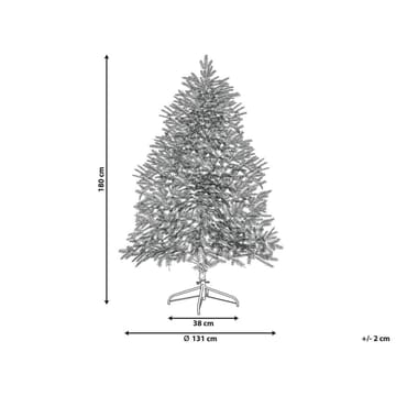 Konstgjord Snöig Julgran Brisco - 131x115x180 cm - Inredning - Dekoration & inredningsdetaljer - Julpynt & juldekoration - Plastgran