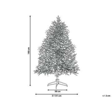 Konstgjord Snöig Julgran Brisco - 131x115x180 cm - Inredning - Dekoration & inredningsdetaljer - Julpynt & juldekoration - Plastgran