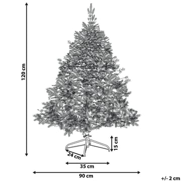 Konstgjord Snöig Julgran Tomichi - 90x90x120 cm - Inredning - Dekoration & inredningsdetaljer - Julpynt & juldekoration - Plastgran