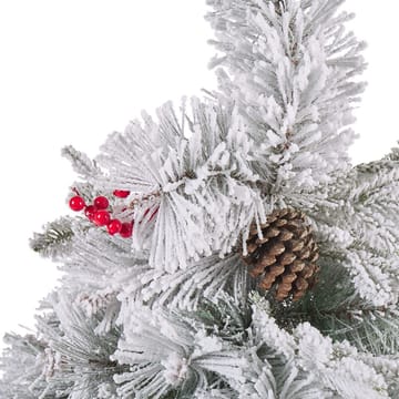 Masala Liten Snöig Plastgran 120 cm - Vit/Grön - Inredning - Dekoration & inredningsdetaljer - Julpynt & juldekoration - Plastgran