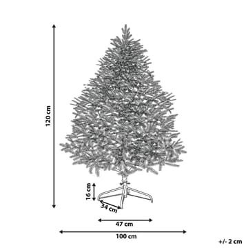 Masala Liten Snöig Plastgran 120 cm - Vit/Grön - Inredning - Dekoration & inredningsdetaljer - Julpynt & juldekoration - Plastgran