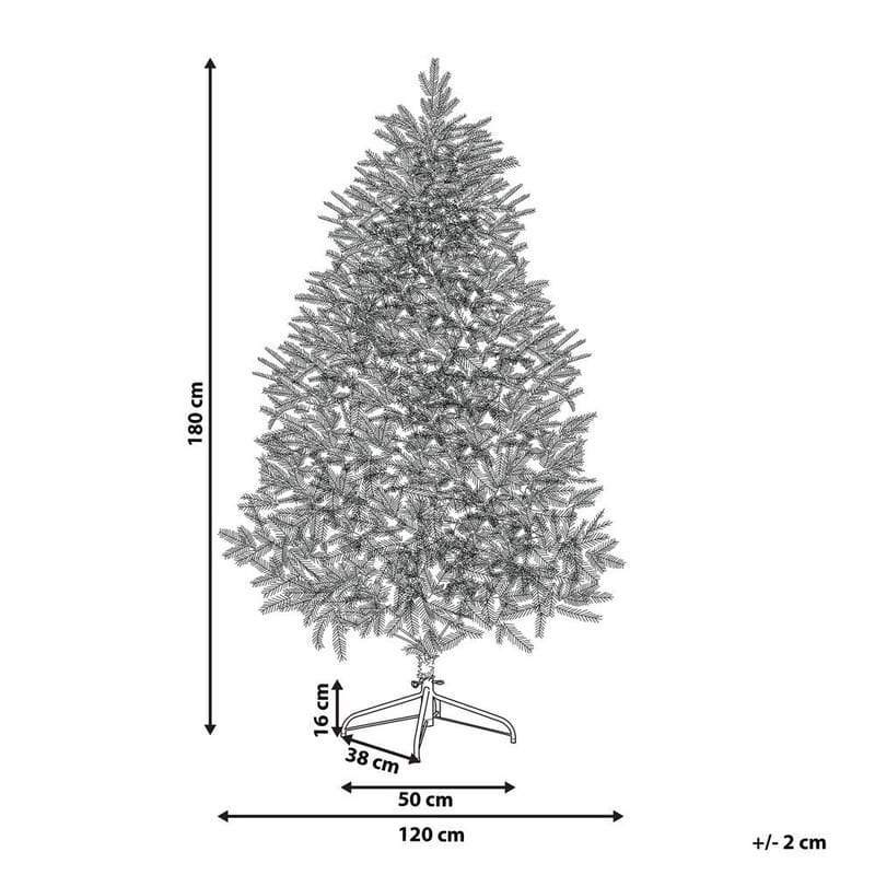 Masala Snöig Plastgran 180 cm - Vit/Grön - Inredning - Dekoration & inredningsdetaljer - Julpynt & juldekoration - Plastgran