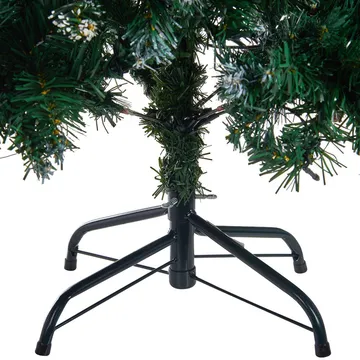 Palomar Liten Plastgran 120 cm med Belysning - Grön/Svart - Inredning - Dekoration & inredningsdetaljer - Julpynt & juldekoration - Plastgran