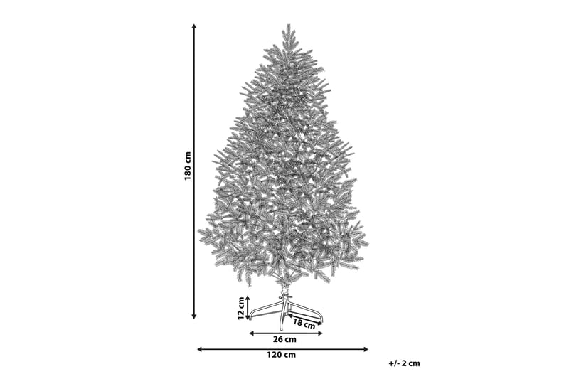 Chaker Julgran 180 cm - Vit - Inredning - Dekoration & inredningsdetaljer - Julpynt & juldekoration - Plastgran