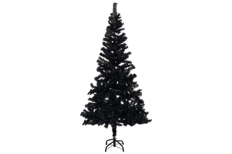 Plastgran med fot svart 120 cm PVC - Plastgran