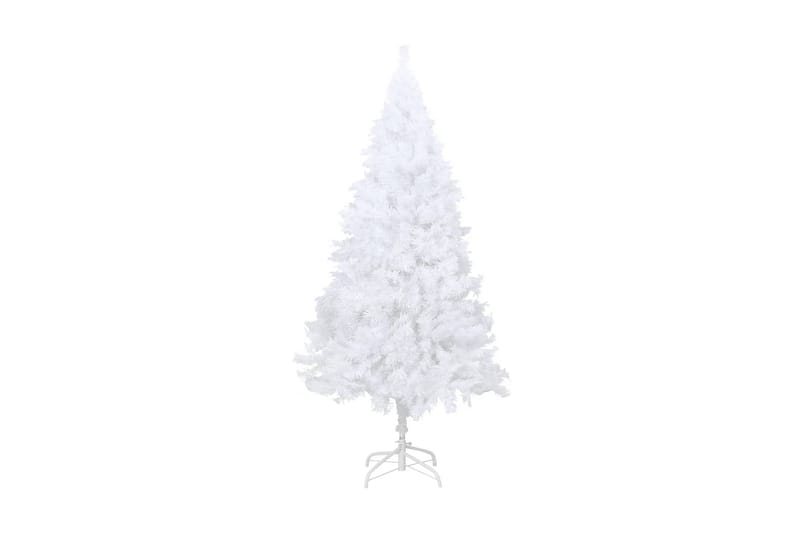 Plastgran med tjocka grenar vit 210 cm PVC - Plastgran