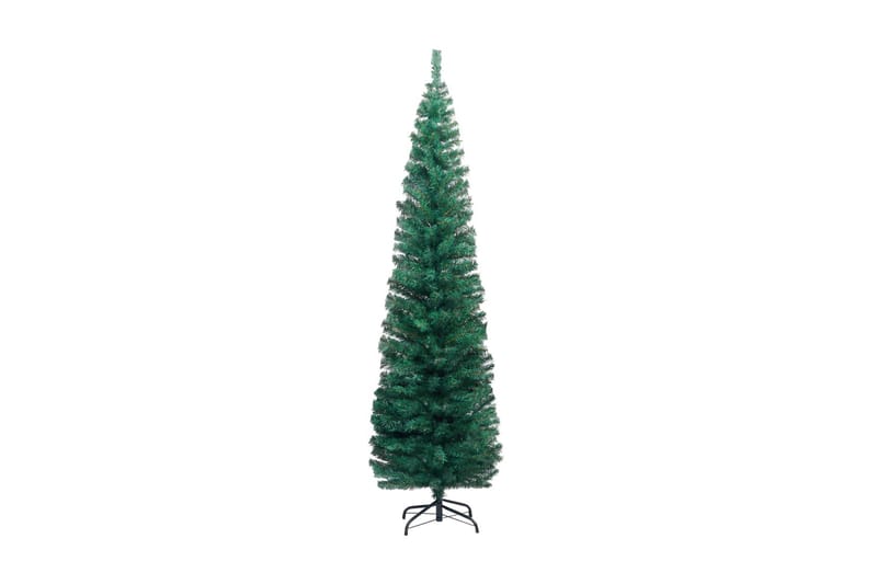 Smal plastgran med fot grön 180 cm PVC - Plastgran