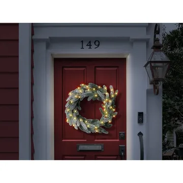 Snöig Julkrans Albini - Inredning - Dekoration & inredningsdetaljer - Julpynt & juldekoration