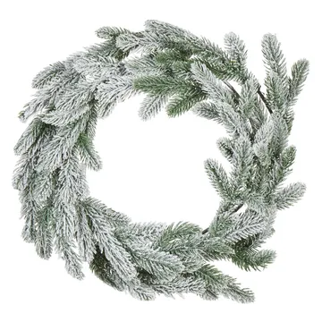 Snöig Julkrans Albini - Inredning - Dekoration & inredningsdetaljer - Julpynt & juldekoration