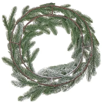 Snöig Julkrans Albini - Inredning - Dekoration & inredningsdetaljer - Julpynt & juldekoration