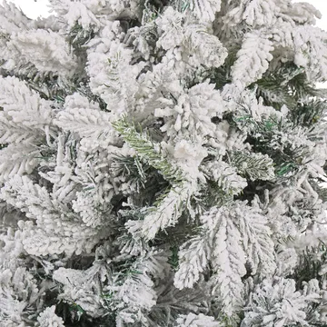 Tomichi Liten Snöig Plastgran 120 cm - Vit/Svart/Grön - Inredning - Dekoration & inredningsdetaljer - Julpynt & juldekoration - Plastgran