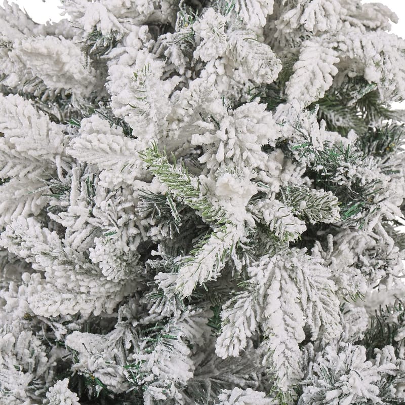 Tomichi Liten Snöig Plastgran 120 cm - Vit/Svart/Grön - Inredning - Dekoration & inredningsdetaljer - Julpynt & juldekoration - Plastgran