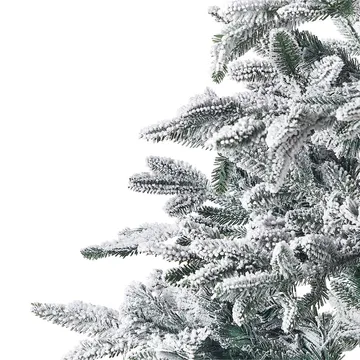 Konstgjord Snöig Julgran Bassie - 150x150x240 cm - Inredning - Dekoration & inredningsdetaljer - Julpynt & juldekoration - Plastgran