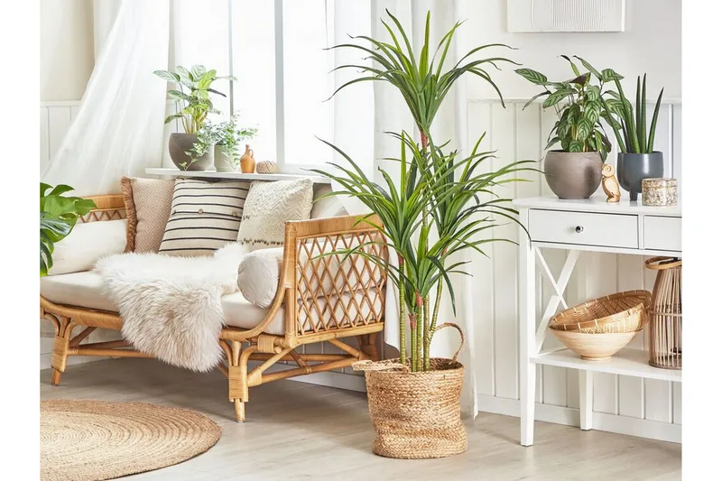 Berden Konstgjord Krukväxt 147 cm Dracaena anita - Grön - Inredning - Dekoration & inredningsdetaljer - Konstväxt & plastblommor