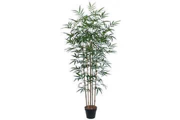Grön växt BAMBOO H150cm 5 grenar svart kruka - Inredning - Dekoration & inredningsdetaljer - Konstväxt & plastblommor