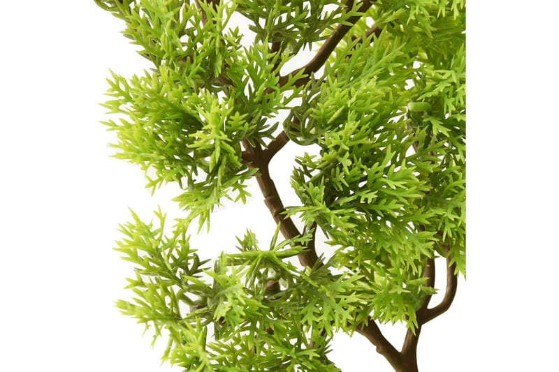 Konstgjort bonsaiträd i kruka cypress 60 cm grön - Grön - Konstväxt & plastblommor - Blomsterdekoration