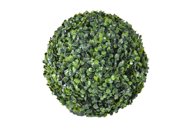 Konstväxt Buxbom 2 st bollar 35 cm - Grön - Konstväxt & plastblommor - Blomsterdekoration