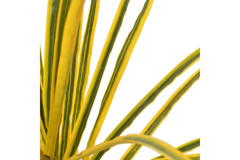 Konstväxt Dracaena med kruka 125 cm gul - Grön - Konstväxt & plastblommor - Blomsterdekoration