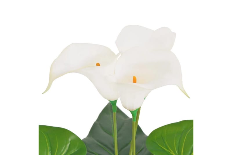 Konstväxt Kalla med kruka 45 cm vit - Vit - Konstväxt & plastblommor - Blomsterdekoration