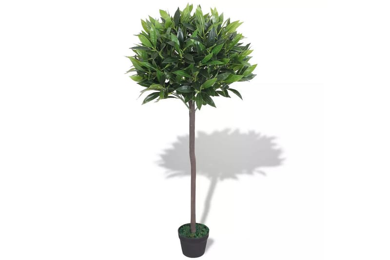 Konstväxt Lagerträd med kruka 125 cm grön - Grön - Konstväxt & plastblommor - Blomsterdekoration