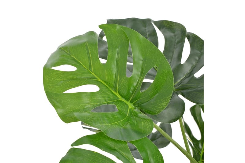 Konstväxt Monstrera med kruka 100 cm grön - Grön - Konstväxt & plastblommor - Blomsterdekoration