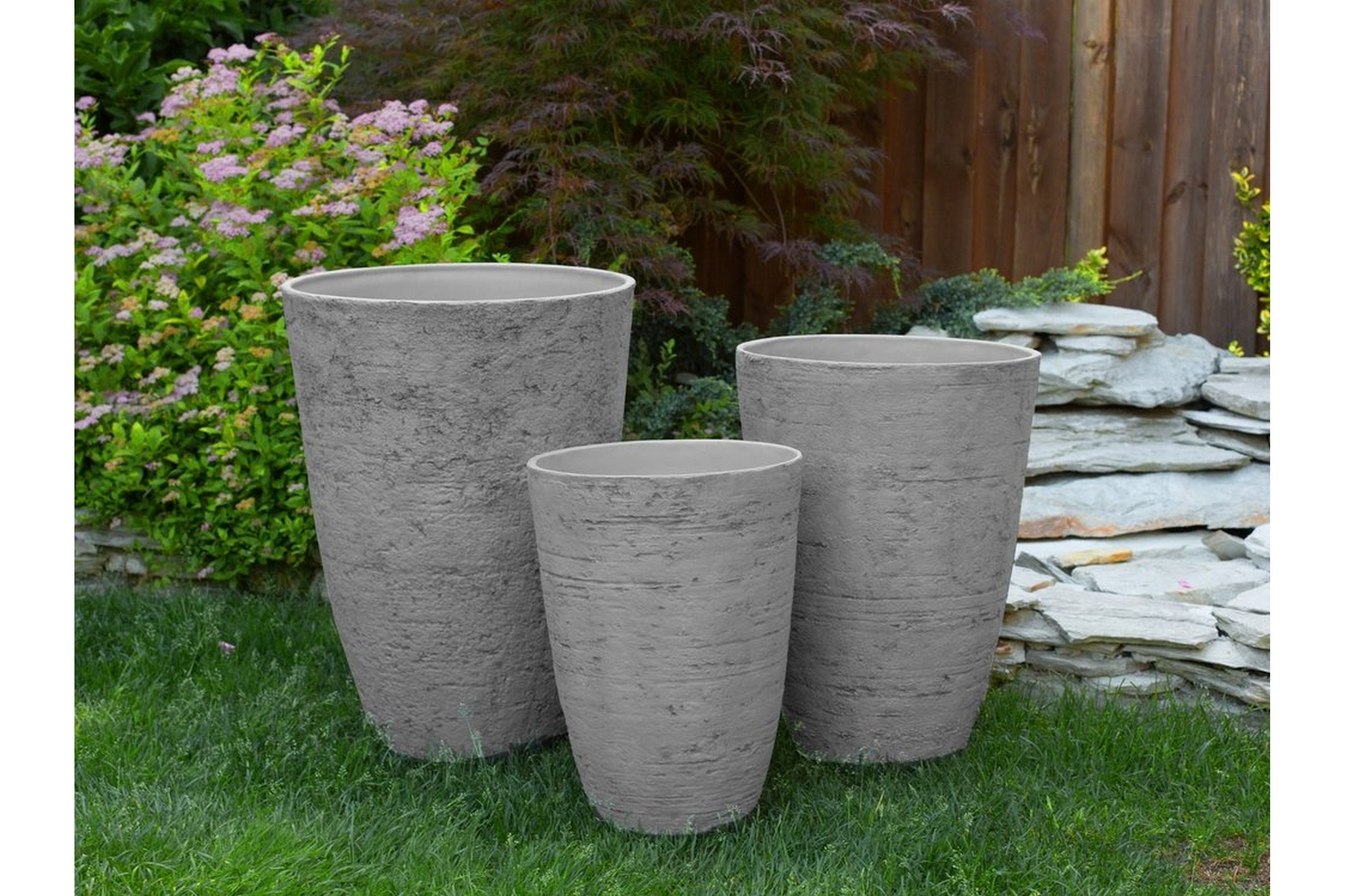 Kruka Camia 35-5 cm Grå