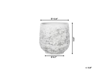 Kruka Dioni 36 cm - Grå - Inredning - Dekoration & inredningsdetaljer
