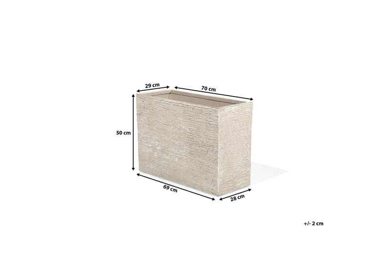 Kruka Edessa 70 cm - Beige - Inredning - Dekoration & inredningsdetaljer
