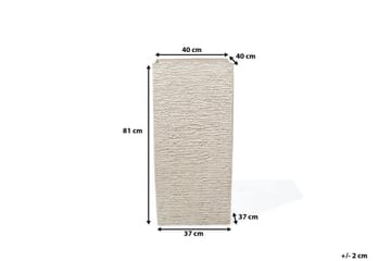 Kruka Gaza 40 cm - Beige - Inredning - Dekoration & inredningsdetaljer