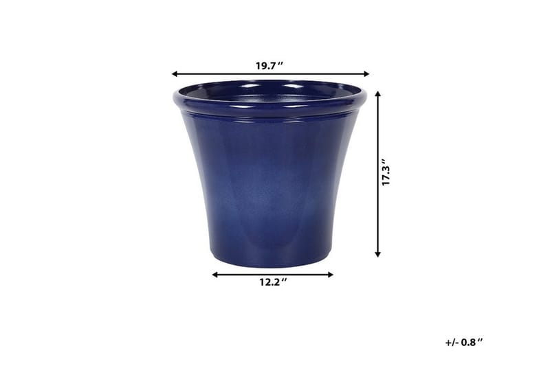 Kruka Kokkino 50 cm - Blå - Inredning - Dekoration & inredningsdetaljer