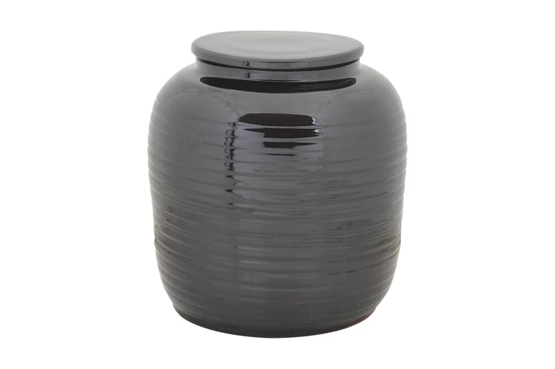 Kruka Vorrie 31 cm - Keramik/Svart - Inredning - Dekoration & inredningsdetaljer